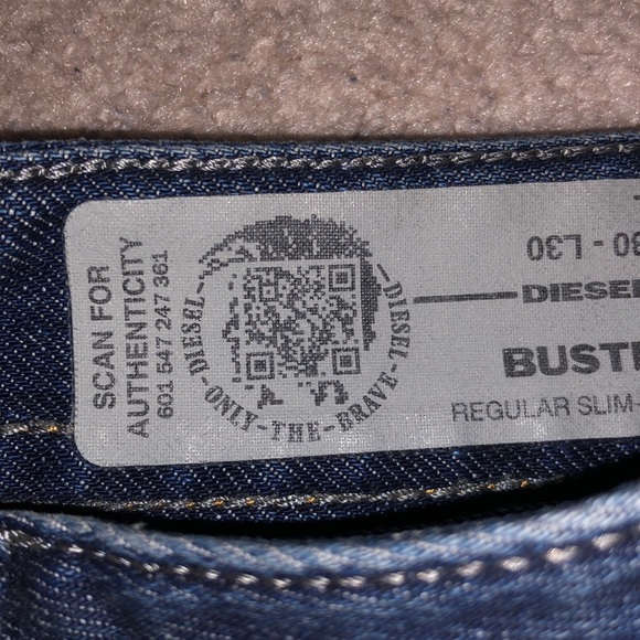 Diesel authentic jeans Regular slim Tapered - Picture 3 of 3